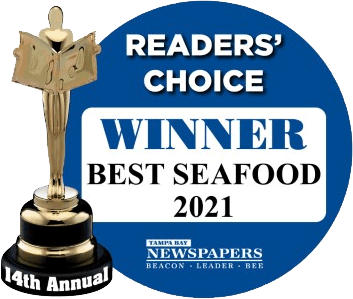 Readers Choice Best Seafood Award 2021